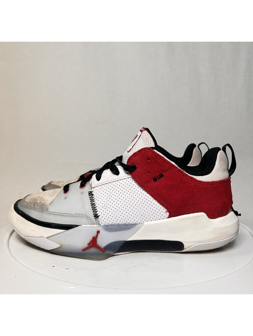 Nike Air Jordan One Take 5 Basketball Shoes White Black Red Men’s 8.5